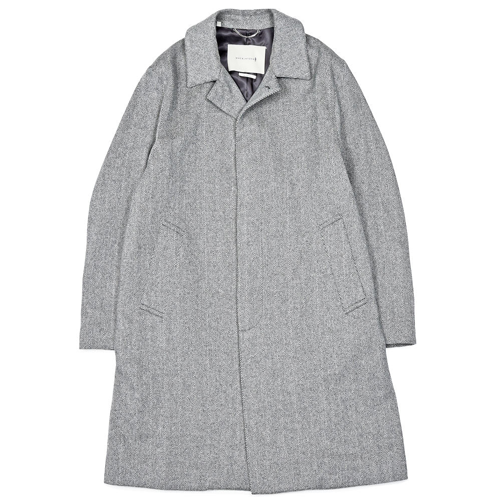 MACKINTOSH（マッキントッシュ） DUNKELD カシミヤライトフランネル Loro Piana レインシステム ヘリンボーン ステンカラーコート