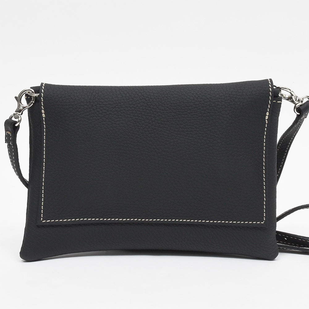 Charles et Charlus（シャルル エ シャルリュス） Colette S グレインレザー ショルダーバッグ