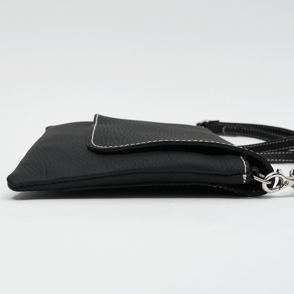 Charles et Charlus（シャルル エ シャルリュス） Colette S グレインレザー ショルダーバッグ