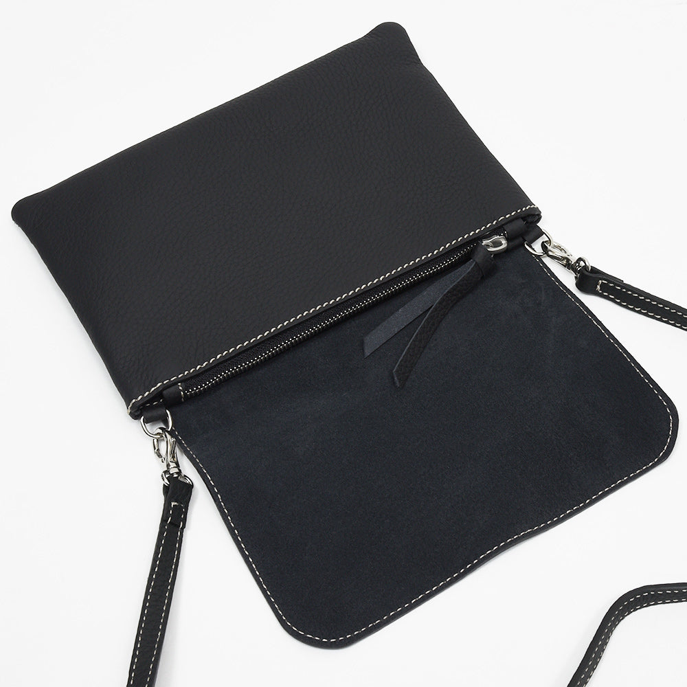Charles et Charlus（シャルル エ シャルリュス） Colette S グレインレザー ショルダーバッグ