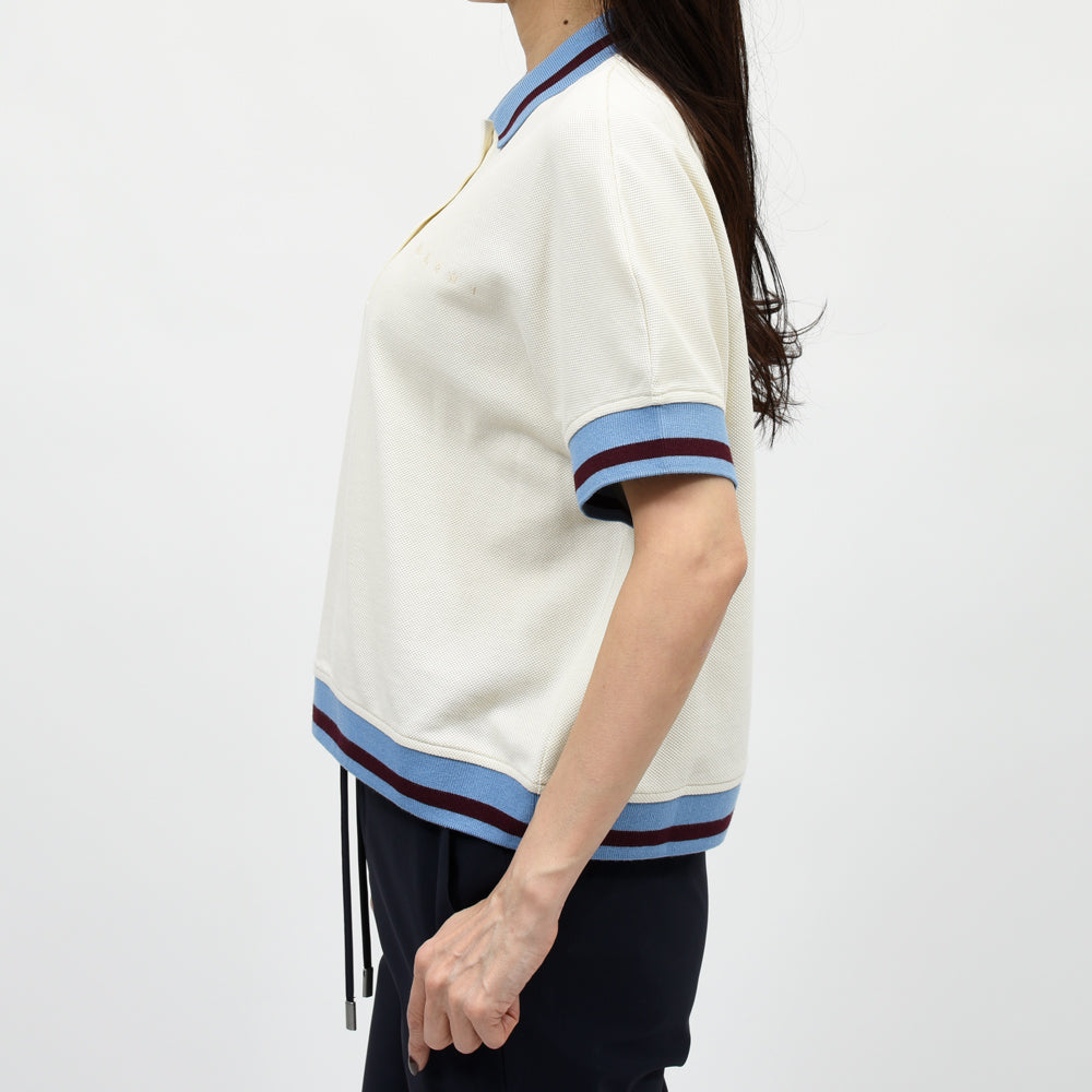 MARNI（マルニ） THJE0389LS UTC599 ラインポロシャツ