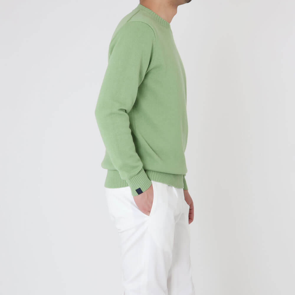ビーアール バイ ビー・アール・ショップ / コットンカシミア CREW NECK KNIT / BR_04