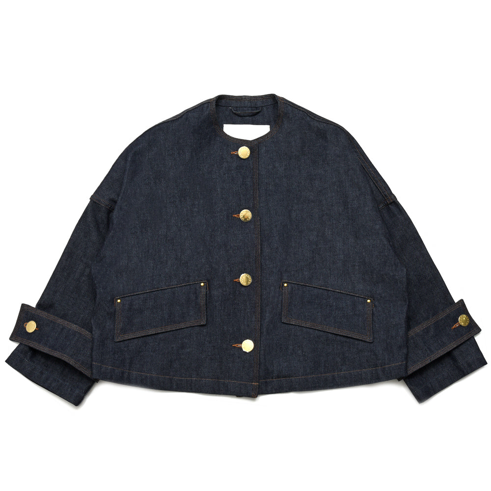 MACKINTOSH（マッキントッシュ）  DNM HUMBIE ノーカラーデニムジャケット