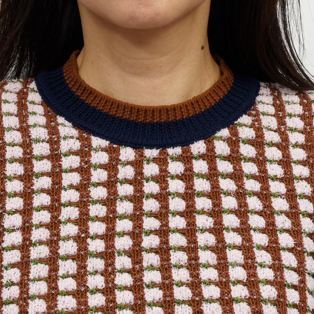 MARNI（マルニ）  GCMD0650Q1 UFC805 パイルクルーネックニット