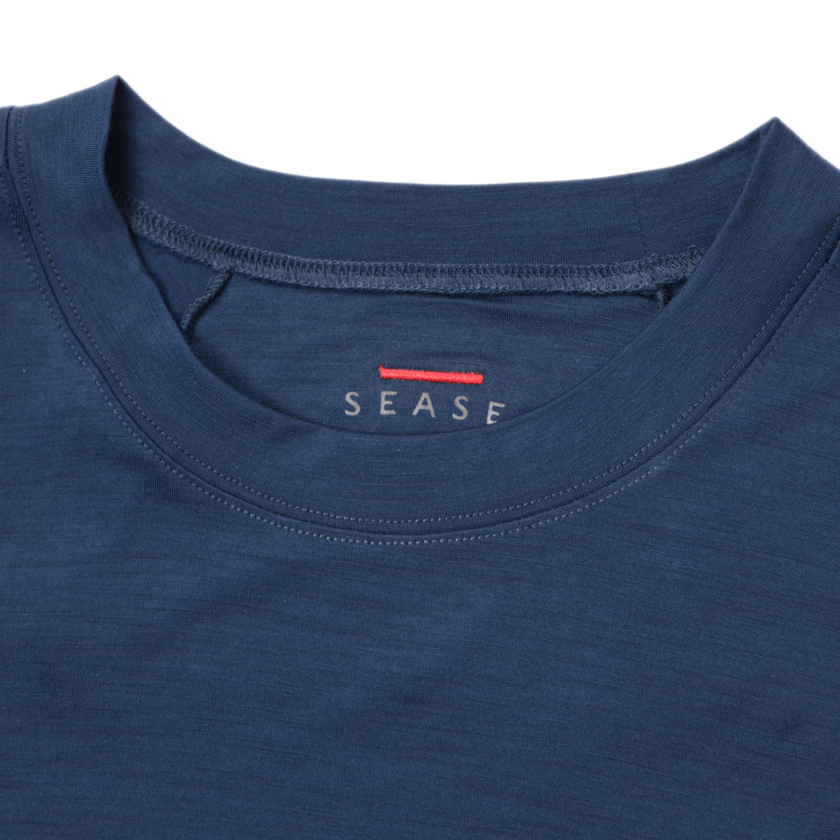 シーズ / コットン メランジ ラグラン クルーネックカットソー / TS039 TJ014 / ネイビー