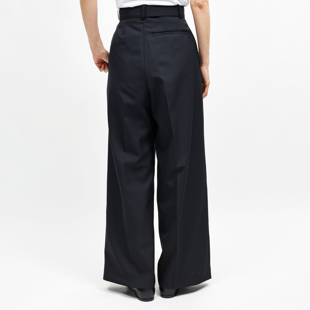 MACKINTOSH（マッキントシュ）  BELTED POLMOOD ウールベルテッドパンツ