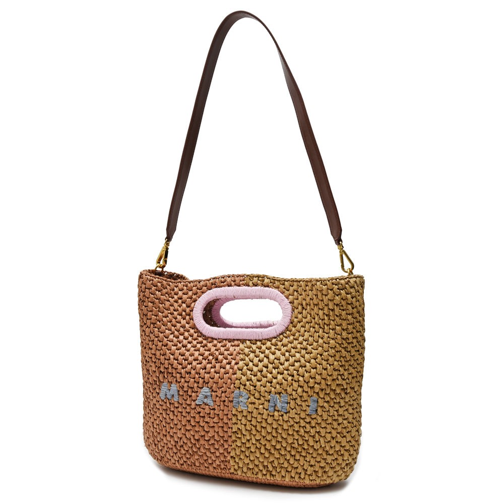 MARNI（マルニ）  BMMP0172A0 P9110 ラフィア2WAYトートバッグ