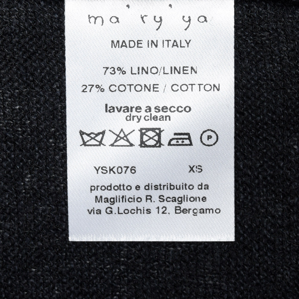 ma'ry'ya（マリア）　  YSK076 リネンコットンオーバーニット