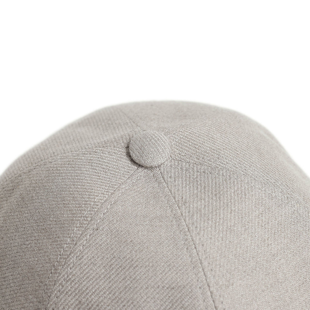 サンニーノ / コットン カシミヤ シルク 6パネル ベースボールキャップ Loro Piana RAIN SYSTEM CAP1 SA-07-261-03 / ベージュ