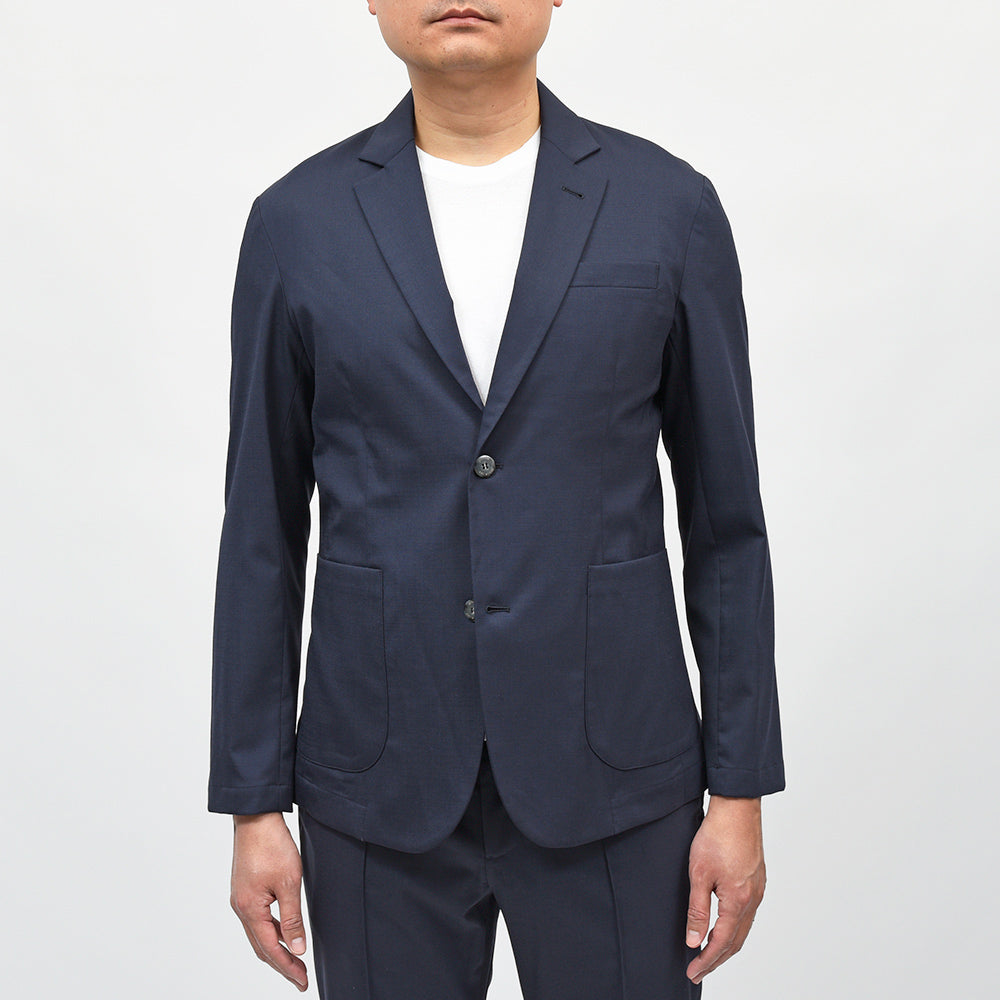 giabsarchivio（ジャブスアルキヴィオ） STROZZI テクノウール セットアップ対応 シングルジャケット A6425