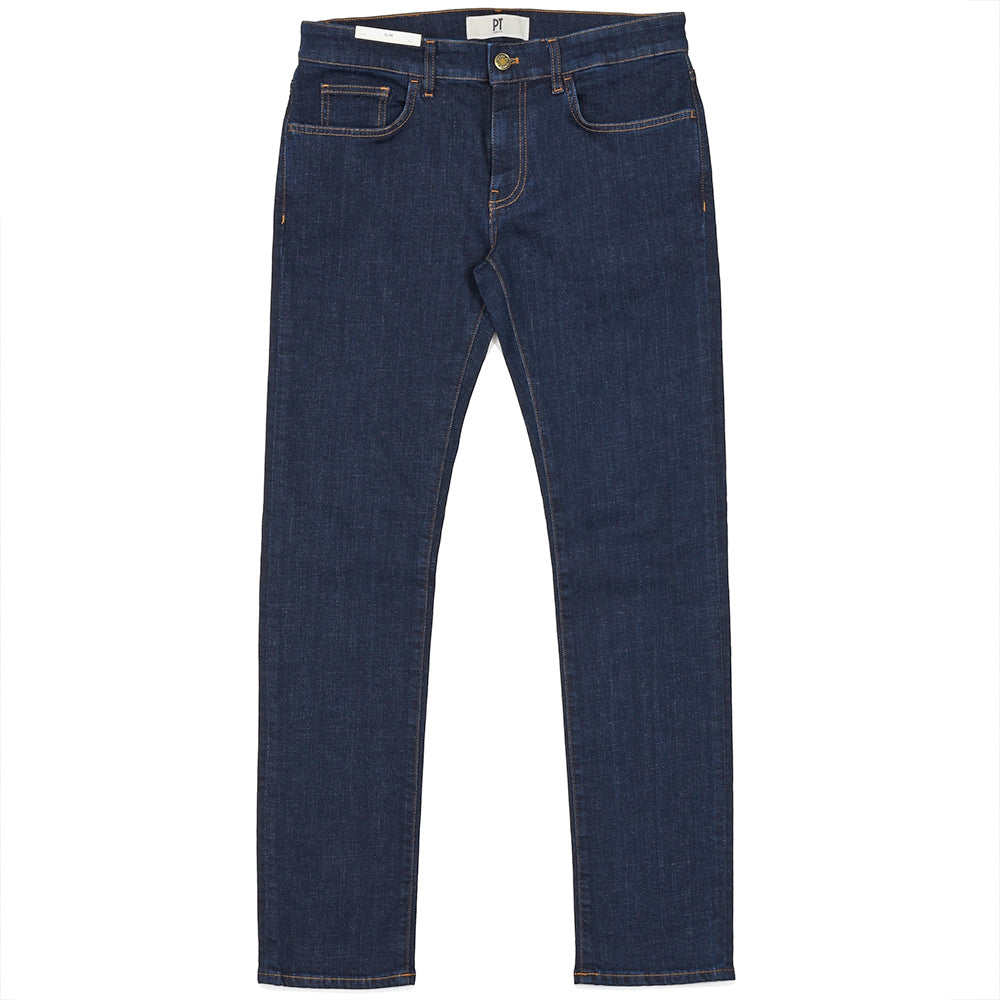 PT TORINO DENIM（ピーティートリノデニム） SAMBA コットンストレッチ ワンウォッシュ スリムテーパードデニムパンツ/AW0310