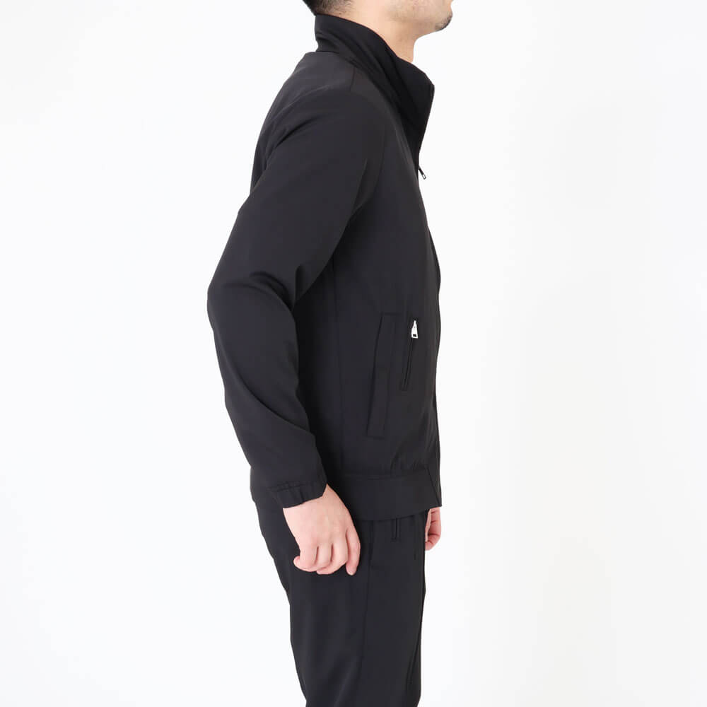 し*ん様 ジャブスアルキヴィオ MA-1 黒 52 ジャブスアルキヴィオ / 【TOGAGE】SILKY TWILL ジップアップ ブルゾン