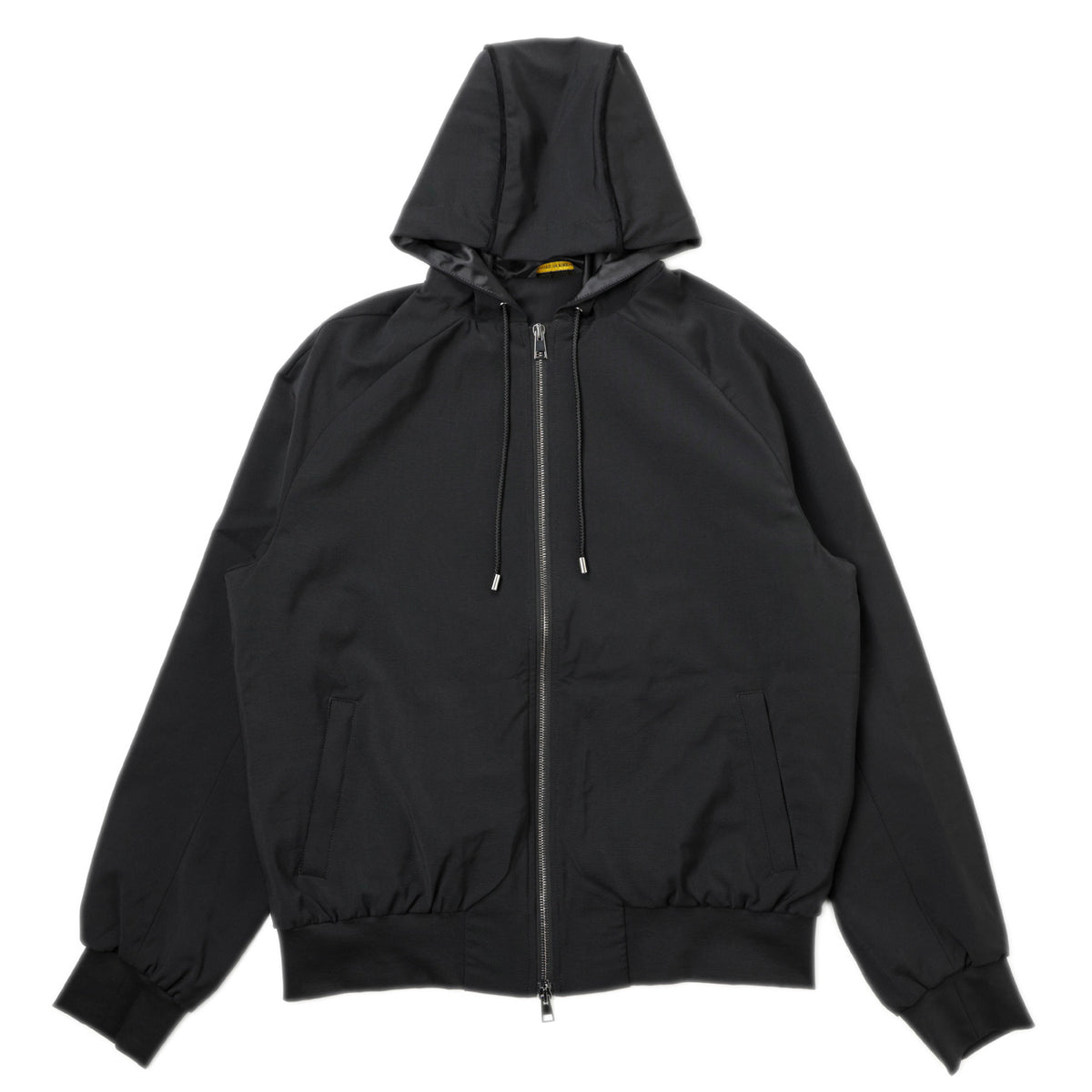 ジャブスアルキヴィオ / 【干場義雅×菅原靴店 コラボ別注モデル】フーデッド パーカー/BONSI GOLD/Z A6427/ブラック