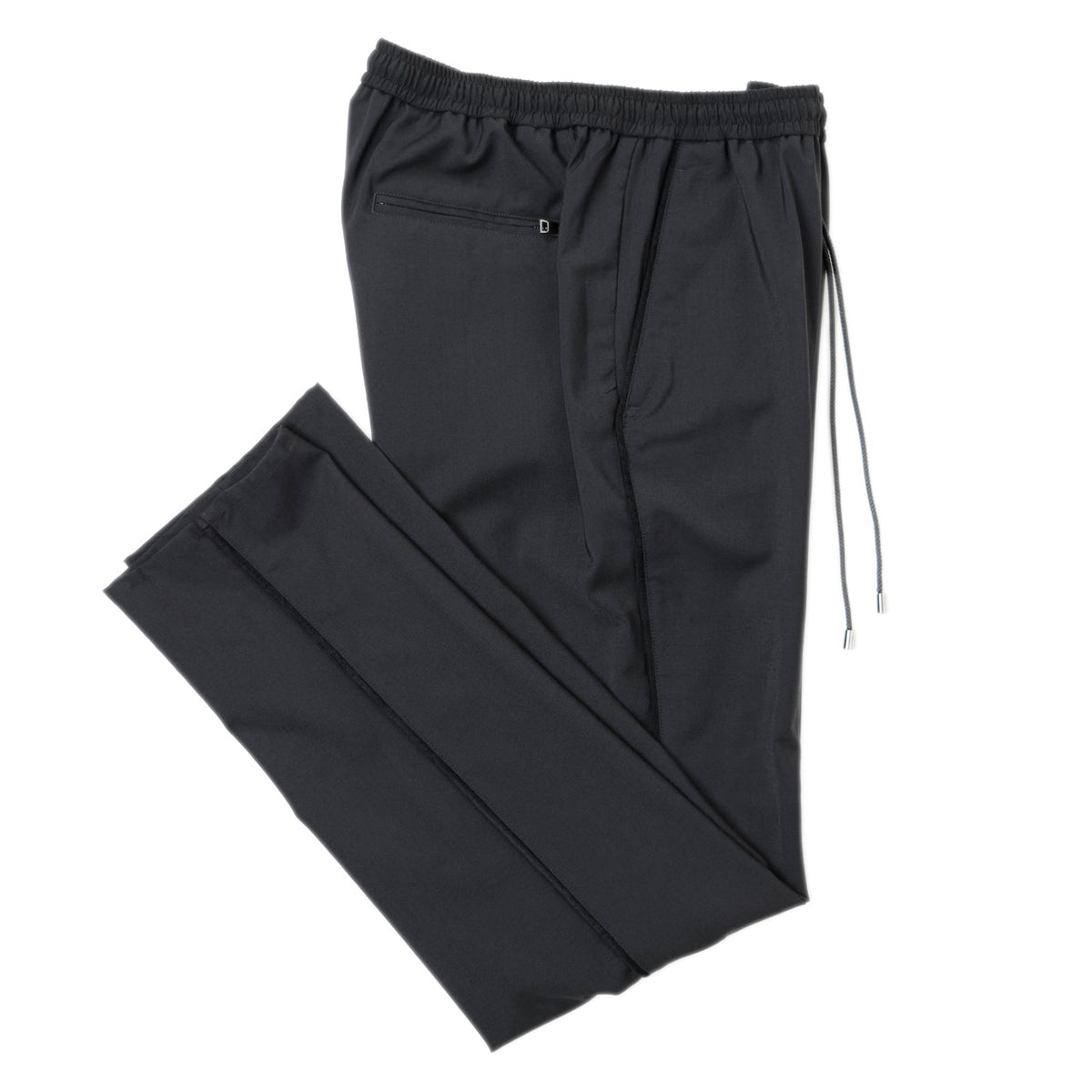 ジャブスアルキヴィオ / 【干場義雅×菅原靴店 コラボ別注モデル】ウエストゴム パンツ / TORRIGIANI GOLD /Z A6427 / ブラック
