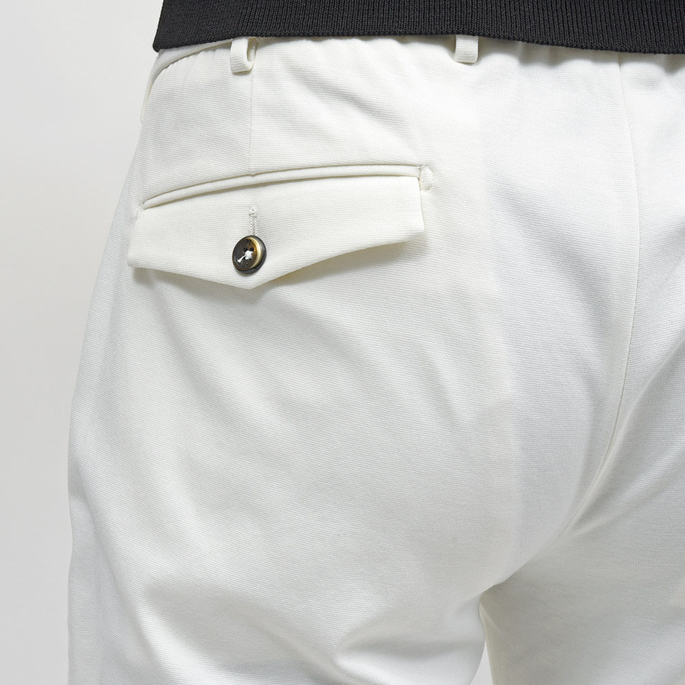 PT TORINO（ピーティー トリノ） NEW BERLIN サマージャージー ストレッチ 永久クリース 1プリーツパンツ SOFT FIT/VD02