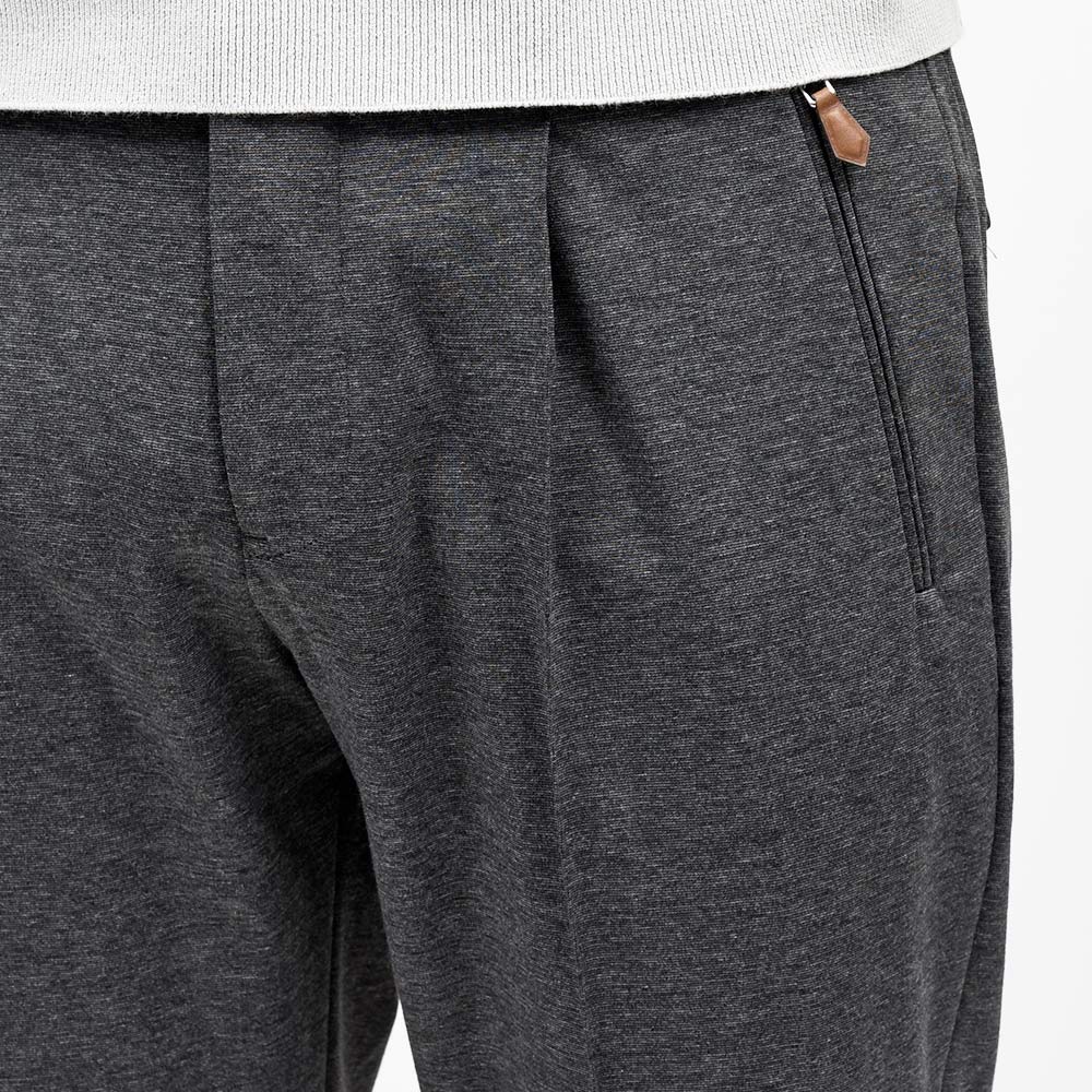 PT TORINO（ピーティー トリノ） NEW BERLIN サマージャージー ストレッチ 永久クリース 1プリーツパンツ SOFT FIT/VD02