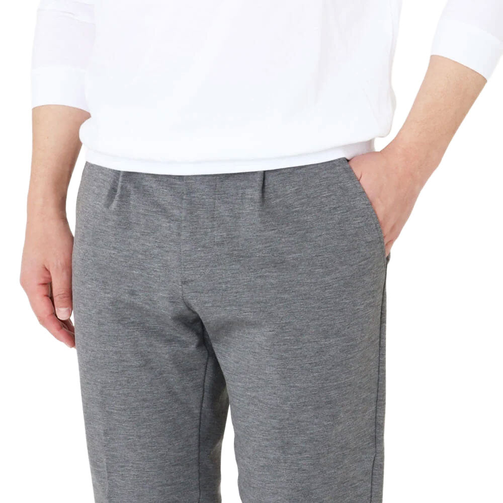 ジーティーアー / EASY CARE JERSEY 1プリーツ 裾リブ パンツ(Waist Comfort Band)/GIORGINO 27950