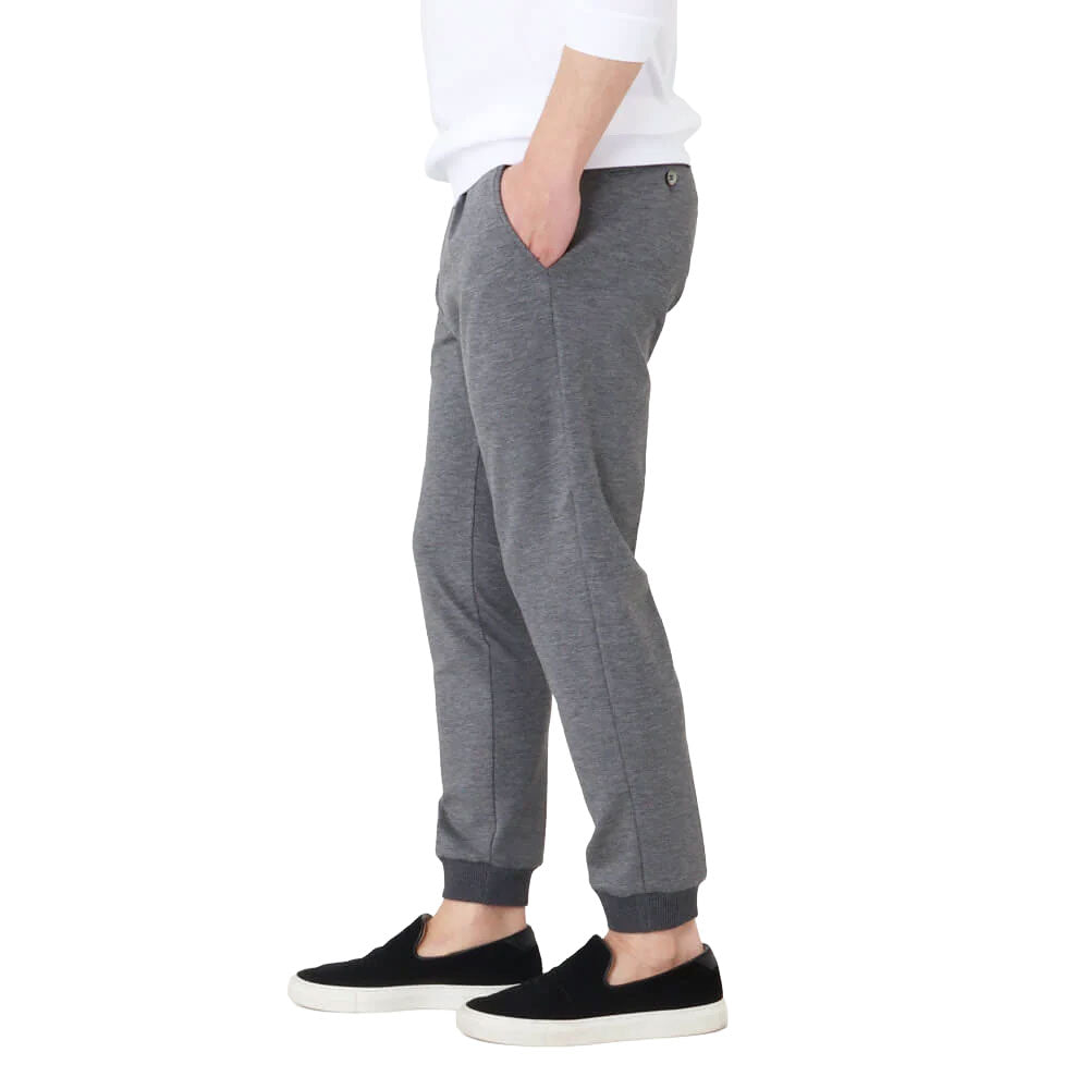 ジーティーアー / EASY CARE JERSEY 1プリーツ 裾リブ パンツ(Waist Comfort Band)/GIORGINO 27950
