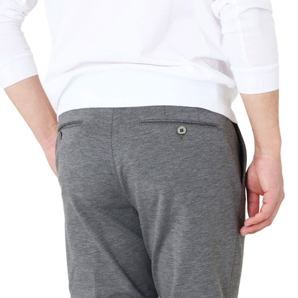 ジーティーアー / EASY CARE JERSEY 1プリーツ 裾リブ パンツ(Waist Comfort Band)/GIORGINO 27950