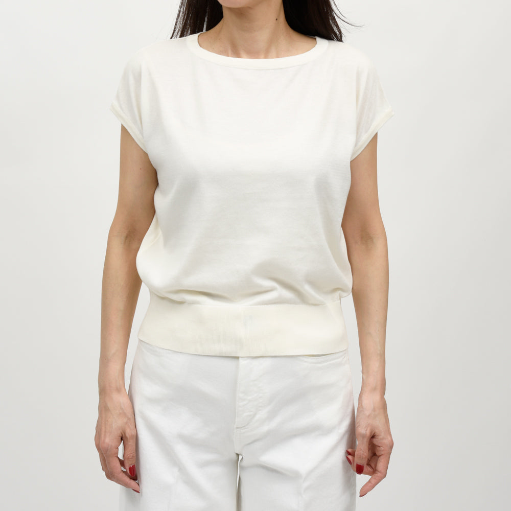 JOHN SMEDLEY（ジョンスメドレー）  S4832 フレンチスリーブニット