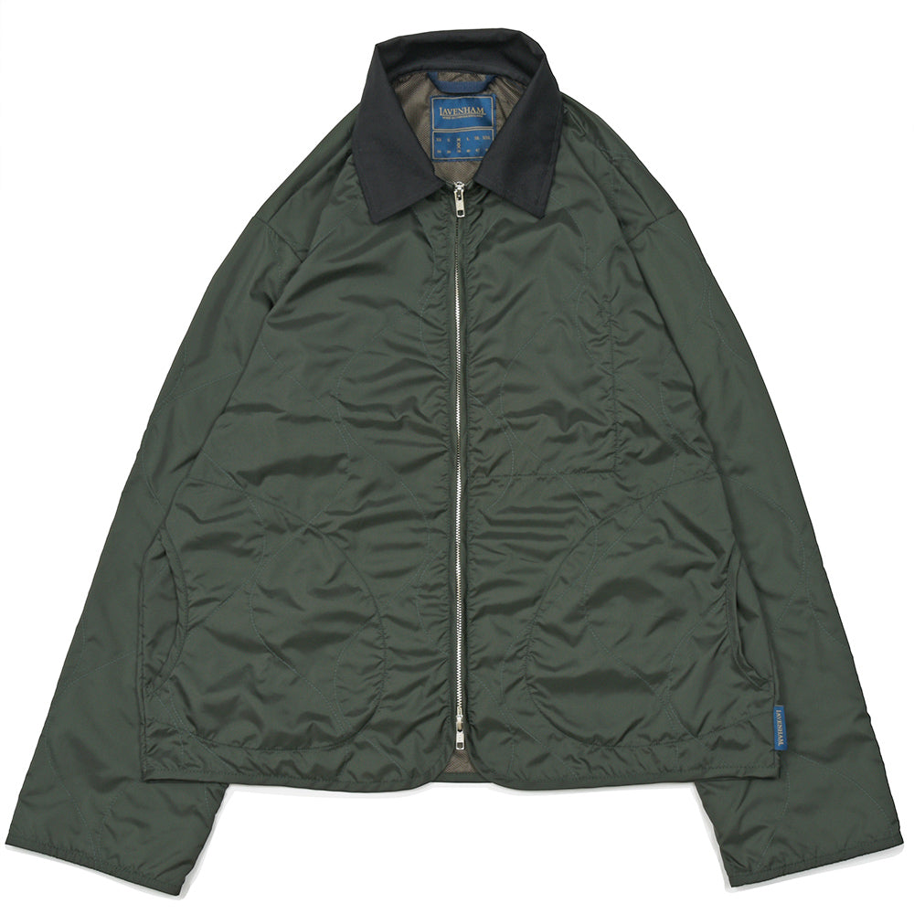 LAVENHAM（ラベンハム） SIDE POCKET UNWADDED TEYNHAM ポリエステル アンワディッド ジャケット