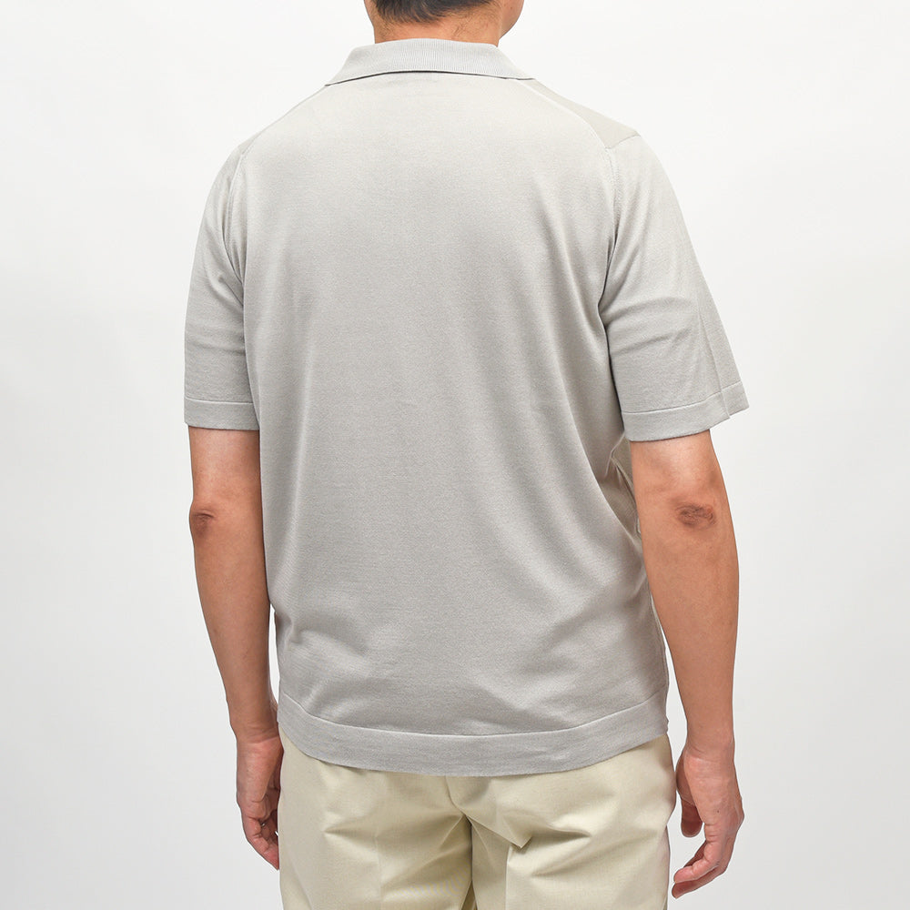 JOHN SMEDLEY（ジョンスメドレー） FOLKE シーアイランドコットン 30ゲージ ニットシャツ EASY FIT