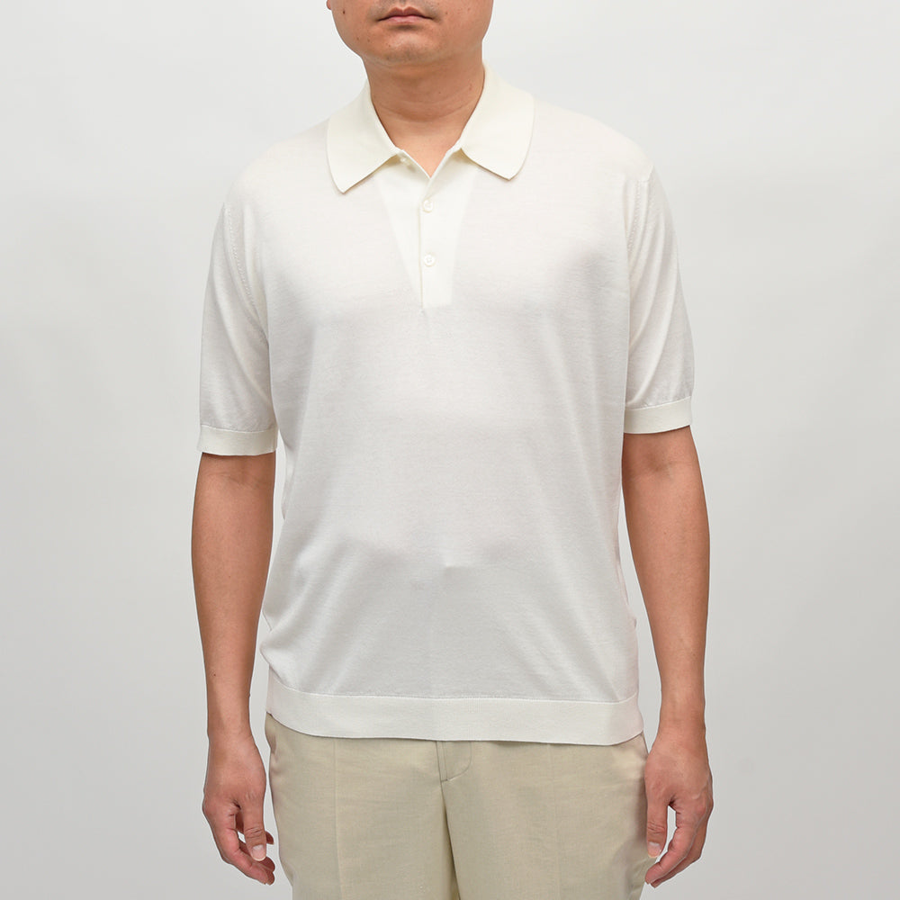 JOHN SMEDLEY（ジョンスメドレー） ISIS シーアイランドコットン 30ゲージ ニットポロシャツ EASY FIT