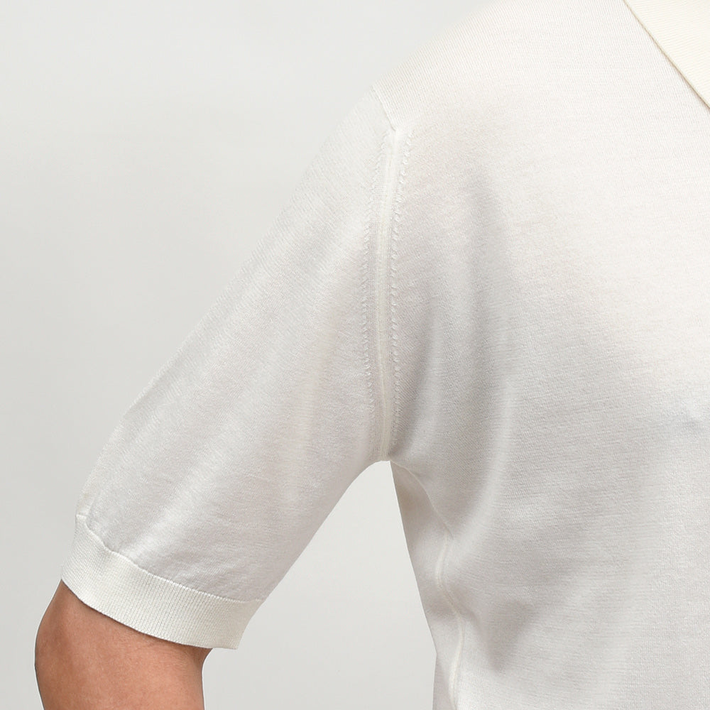 JOHN SMEDLEY（ジョンスメドレー） ISIS シーアイランドコットン 30ゲージ ニットポロシャツ EASY FIT