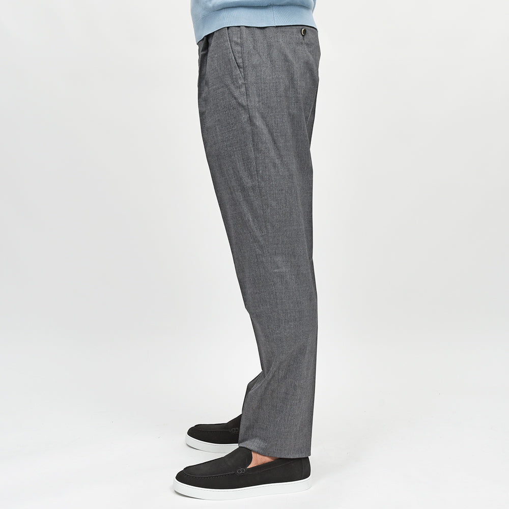 PT TORINO（ピーティートリノ） ヴァージンウールコットン ストレッチ オックス 1プリーツパンツ UNION FIT/MA38