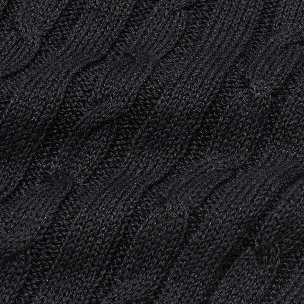 Settefili Cashmere（セッテフィーリ カシミア） リネンコットン ケーブル クルーネックニット