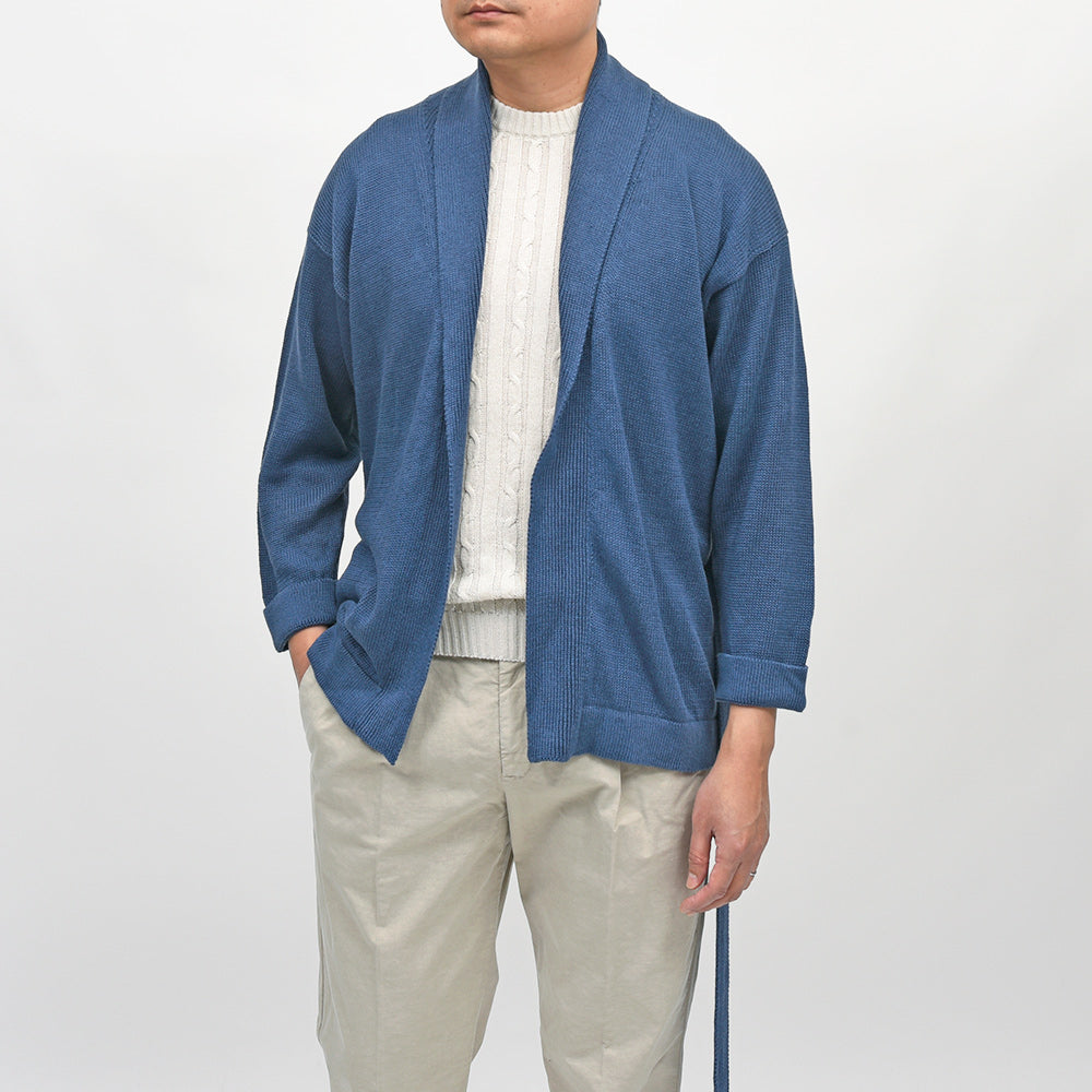 Settefili Cashmere（セッテフィーリ カシミア） リネンコットン ニットカーディガン