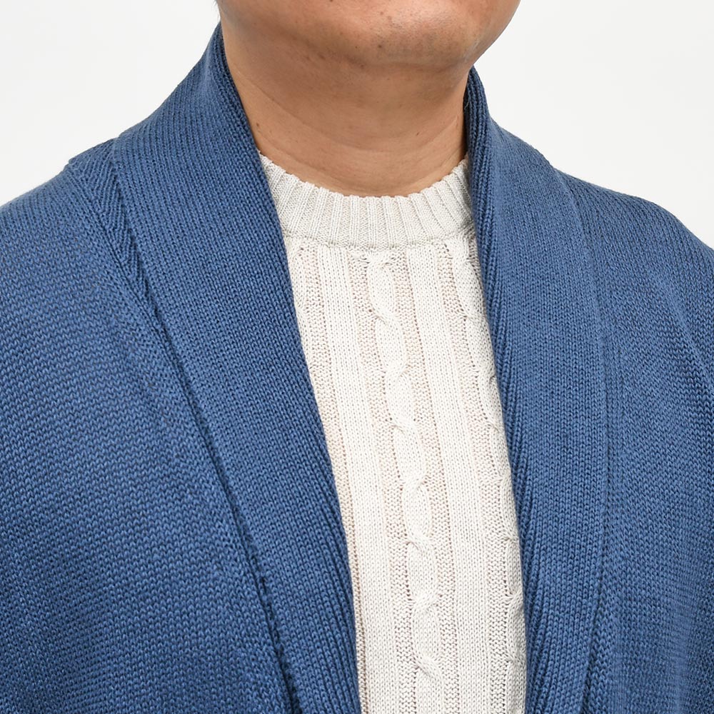 Settefili Cashmere（セッテフィーリ カシミア） リネンコットン ニットカーディガン