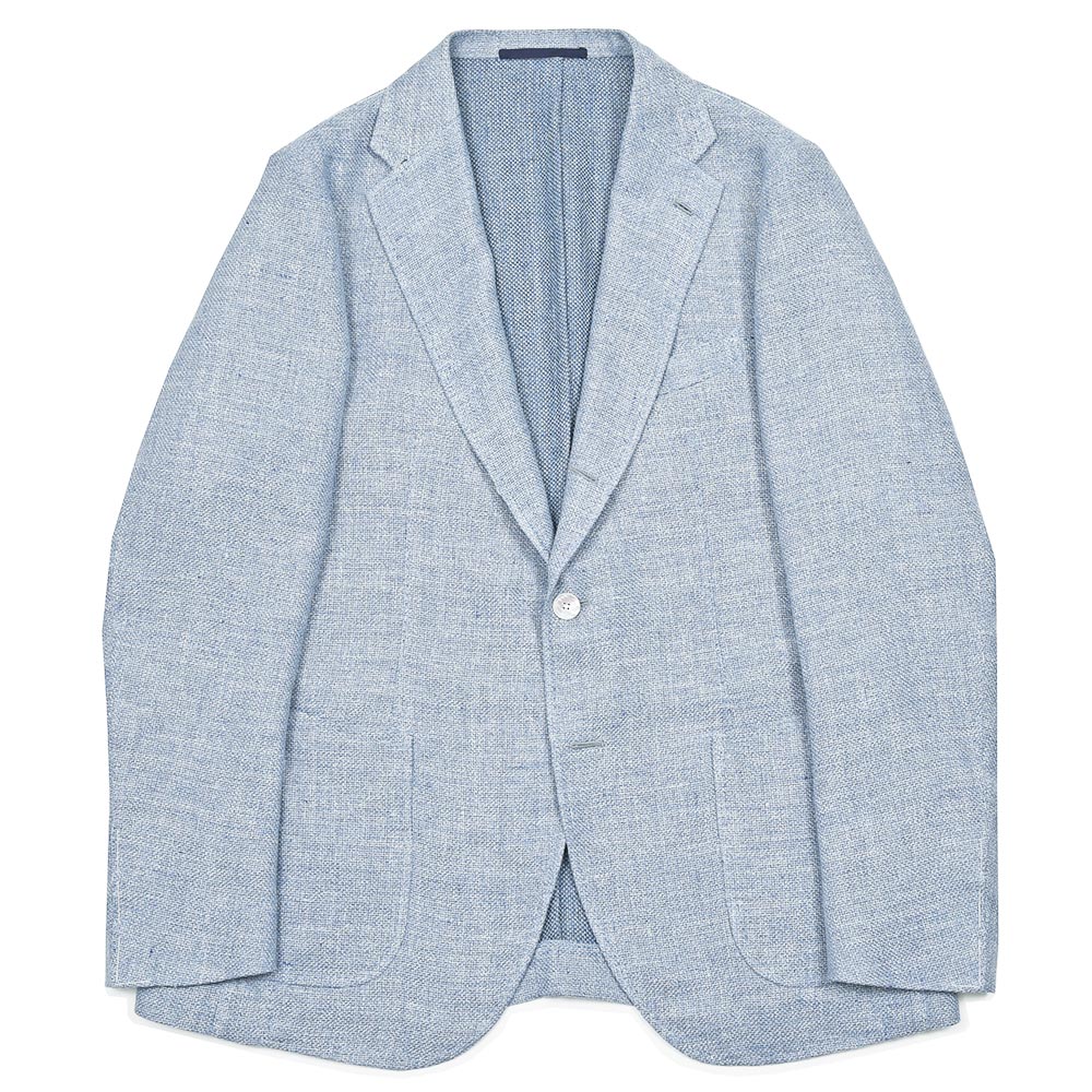 SIPARIO by STILE LATINO（シパーリオ バイ スティレ ラティーノ） GINZA リネンウールシルクコットン バスケット シングルジャケット