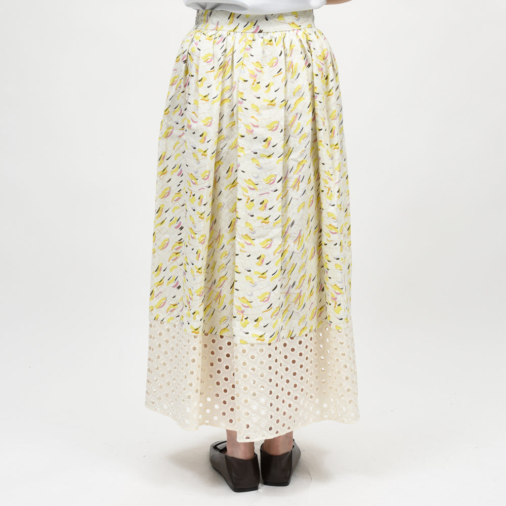 MARNI（マルニ）  G0MA0829Q1 UTL013 リネンプリントスカート