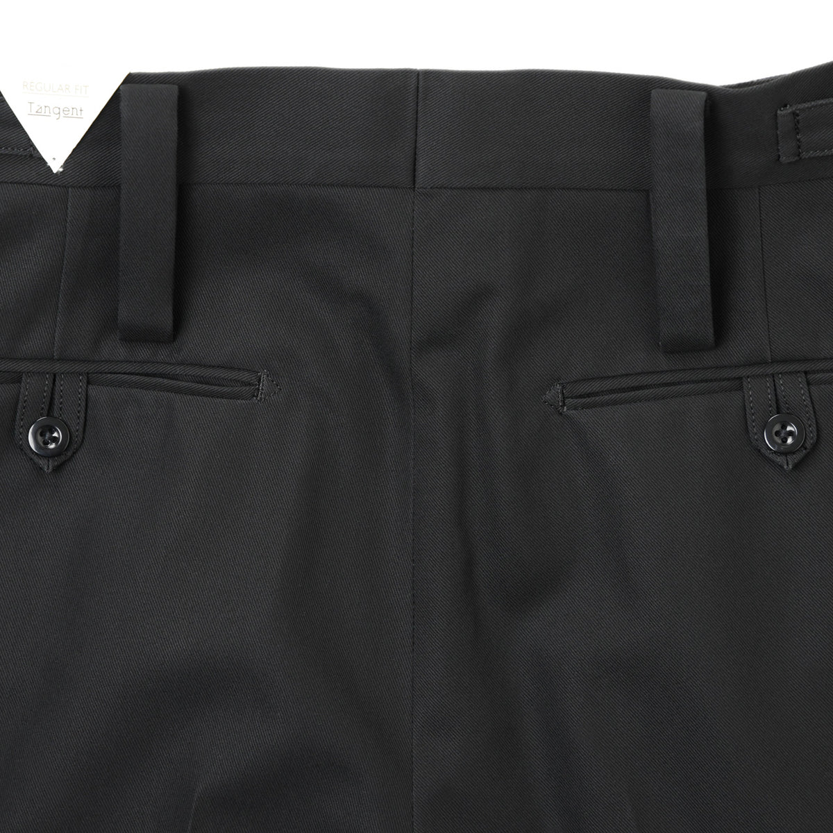 タンジェント / ミリタリー ワイド ストレート コットン パンツ/REGULAR FIT TAN25 PATT BLACK
