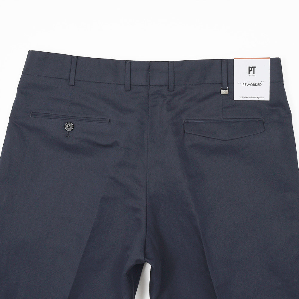 PT TORINO（ピーティートリノ） ReWorked リネンコットン ノープリーツワイドパンツ MICHAEL/PU38