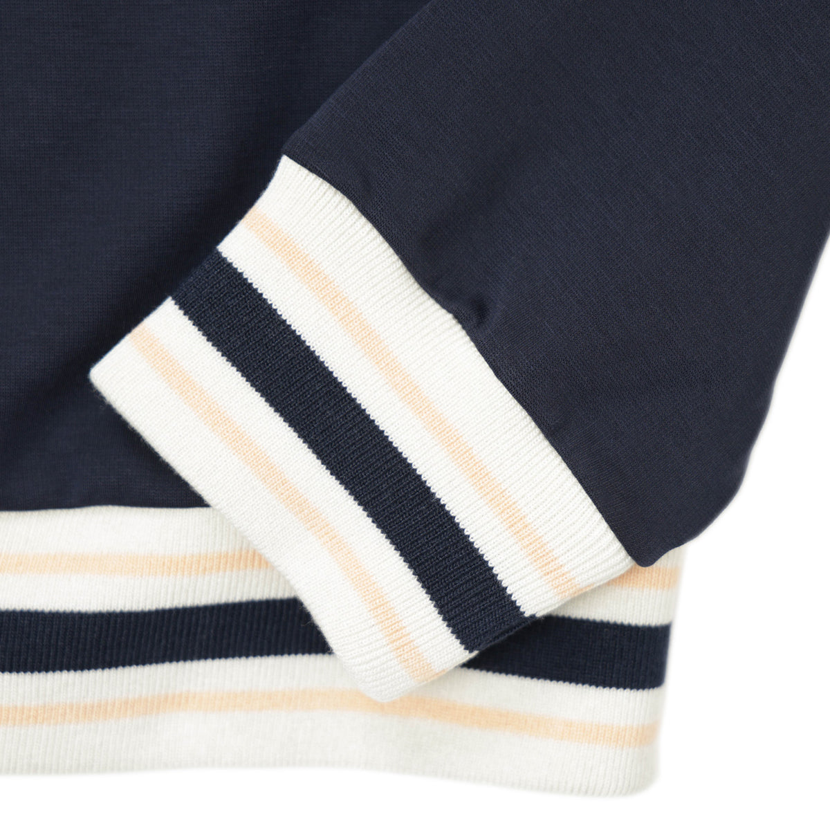 ピーエムディーエス / コットン ポリエステル ストレッチ ジャージ パーカー/EVER HOOD SW447 T773 NAVY