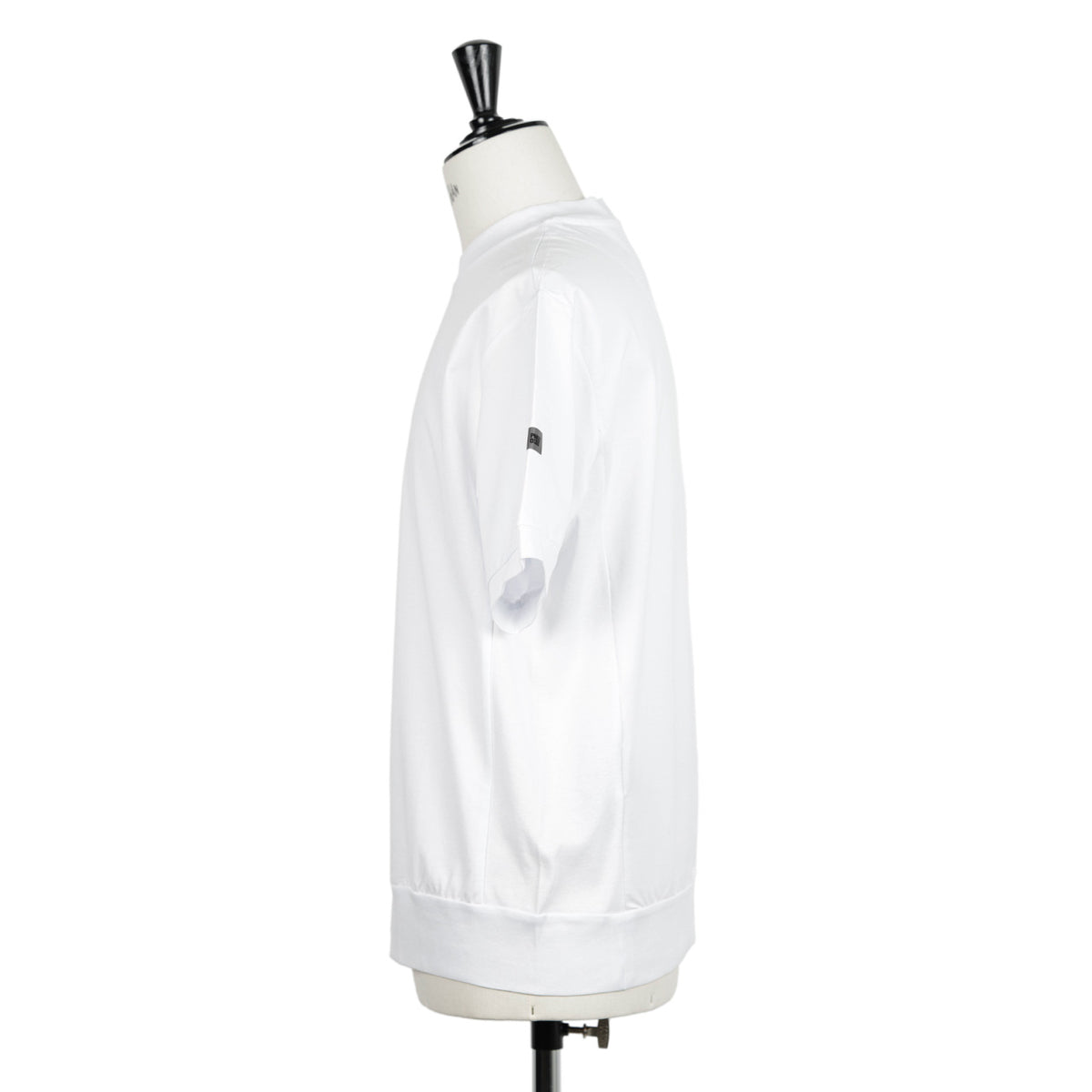 ピーエムディーエス / コットン クルーネック Tシャツ ワンポイントタグ/NUBY TS337 0010