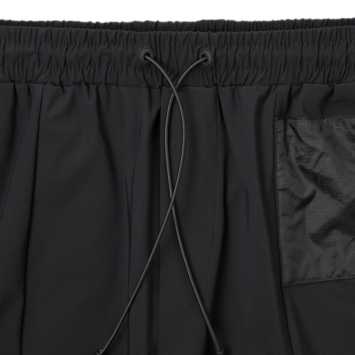 ピーエムディーエス / リップストップナイロン ストレッチ イージーパンツ/SIPHO SWP743 T568 BLACK