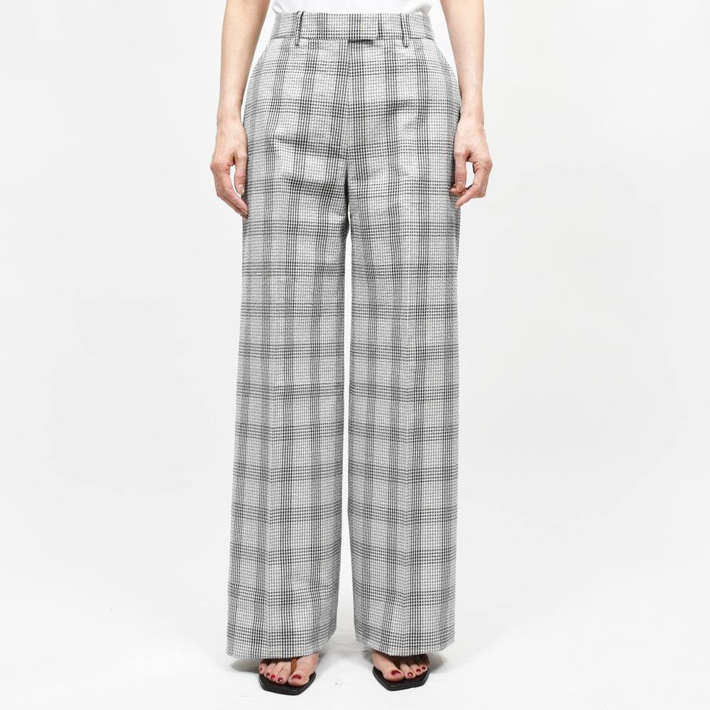 BERNARD ZINS（ベルナール ザンス） CHLOE/61522 シアサッカーチェックパンツ