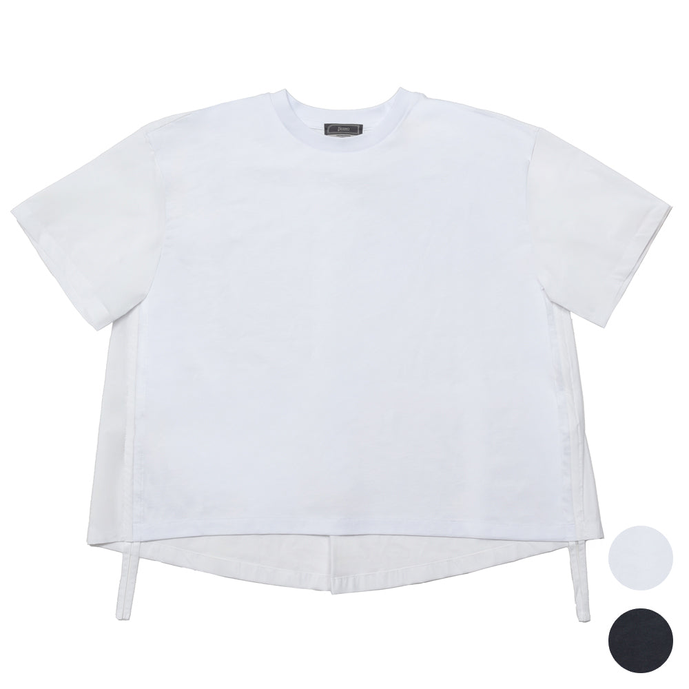 HERNO（ヘルノ）JG000320D-52000 ナイロンクルーネックTシャツ