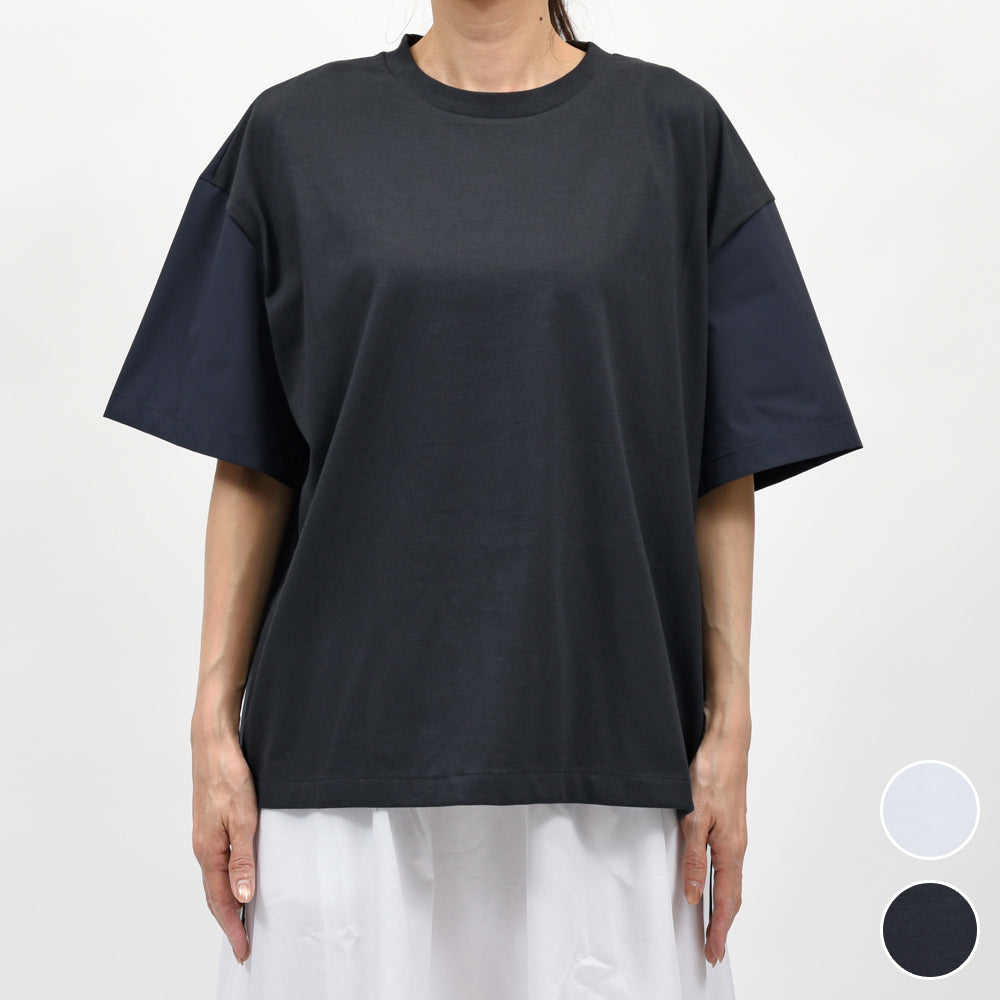 HERNO（ヘルノ）JG000320D-52000 ナイロンクルーネックTシャツ