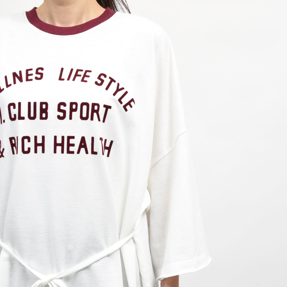 INSCRIRE（アンスクリア） BC21B WELLNESSロゴTシャツ