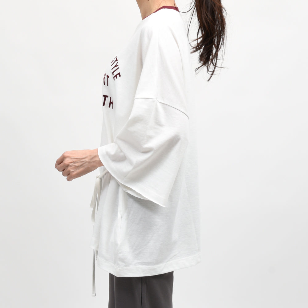 INSCRIRE（アンスクリア） BC21B WELLNESSロゴTシャツ