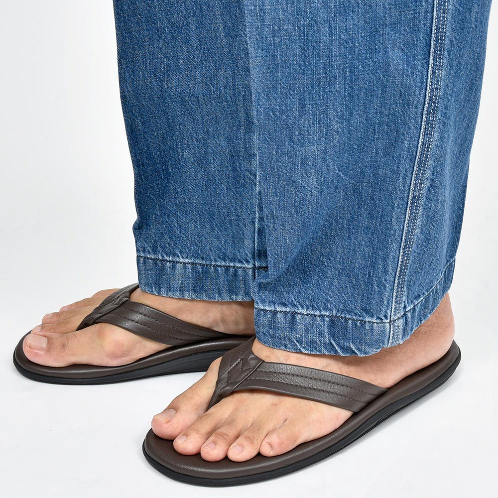 ISLAND SLIPPER（アイランドスリッパ） 202 フルグレインレザー トング レザーサンダル