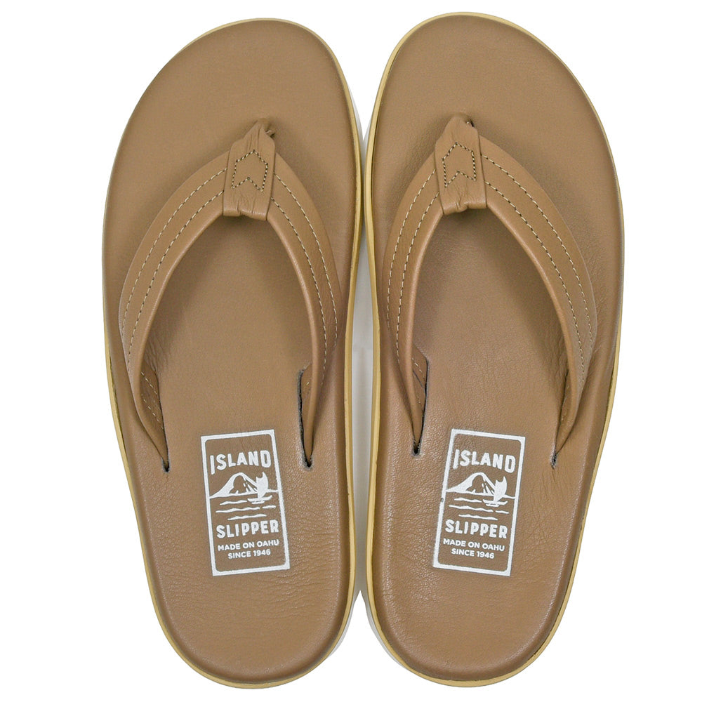 ISLAND SLIPPER（アイランドスリッパ） 202 フルグレインレザー トング レザーサンダル
