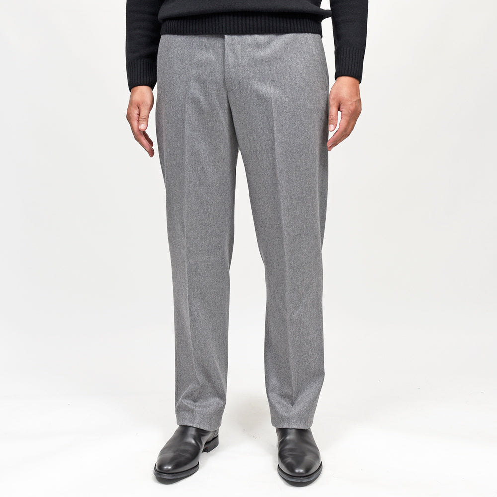 PT TORINO（ピーティートリノ）<br>LIAM ヴァージンウールカシミヤストレッチ ライトフランネル ノープリーツパンツ STRAIGHT FIT/TO03