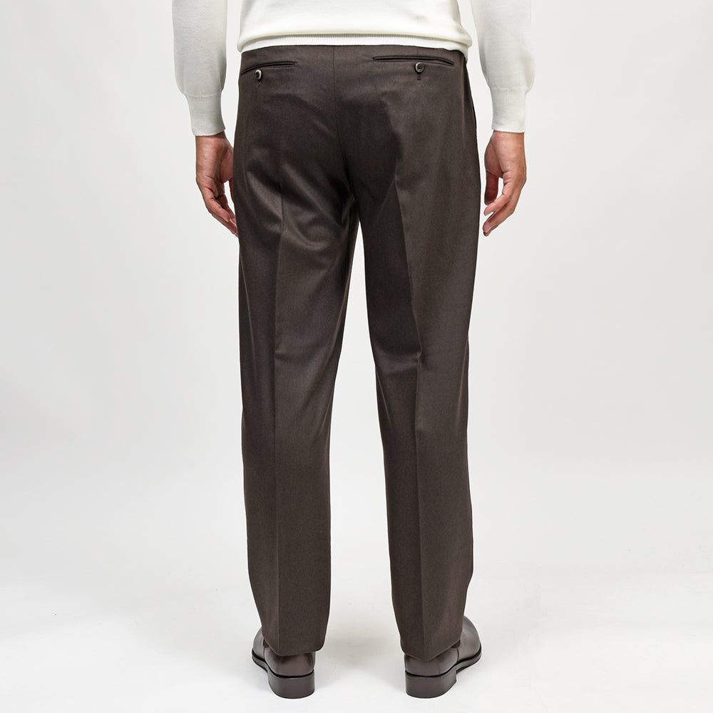 PT TORINO（ピーティートリノ）<br>LIAM ヴァージンウールカシミヤストレッチ ライトフランネル ノープリーツパンツ STRAIGHT FIT/TO03