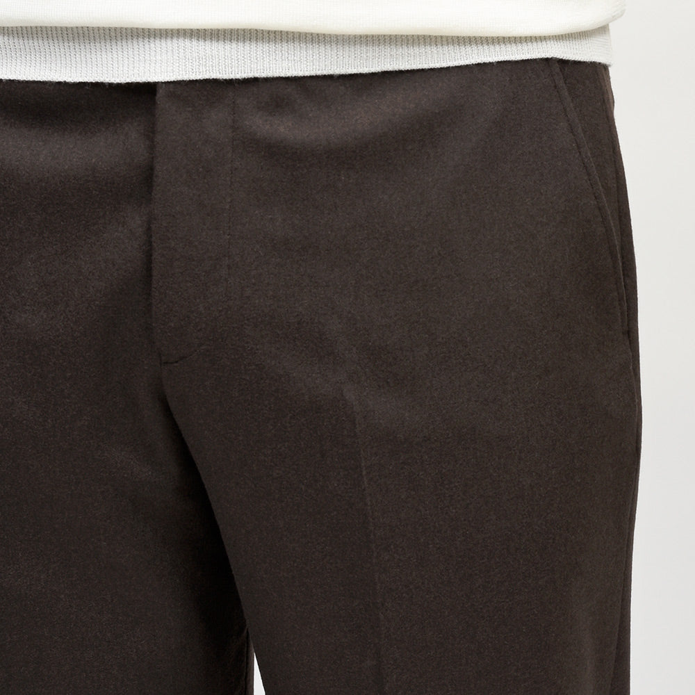 PT TORINO（ピーティートリノ）<br>LIAM ヴァージンウールカシミヤストレッチ ライトフランネル ノープリーツパンツ STRAIGHT FIT/TO03