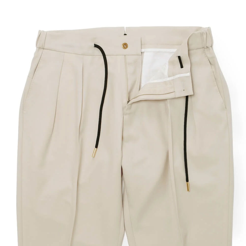 ベルウィッチ / 【BR別注】ZIPポケット付き VBC ライトフランネル 2プリーツ リラックスパンツ/NEW SCOTCH RELAX GOLD VB8996